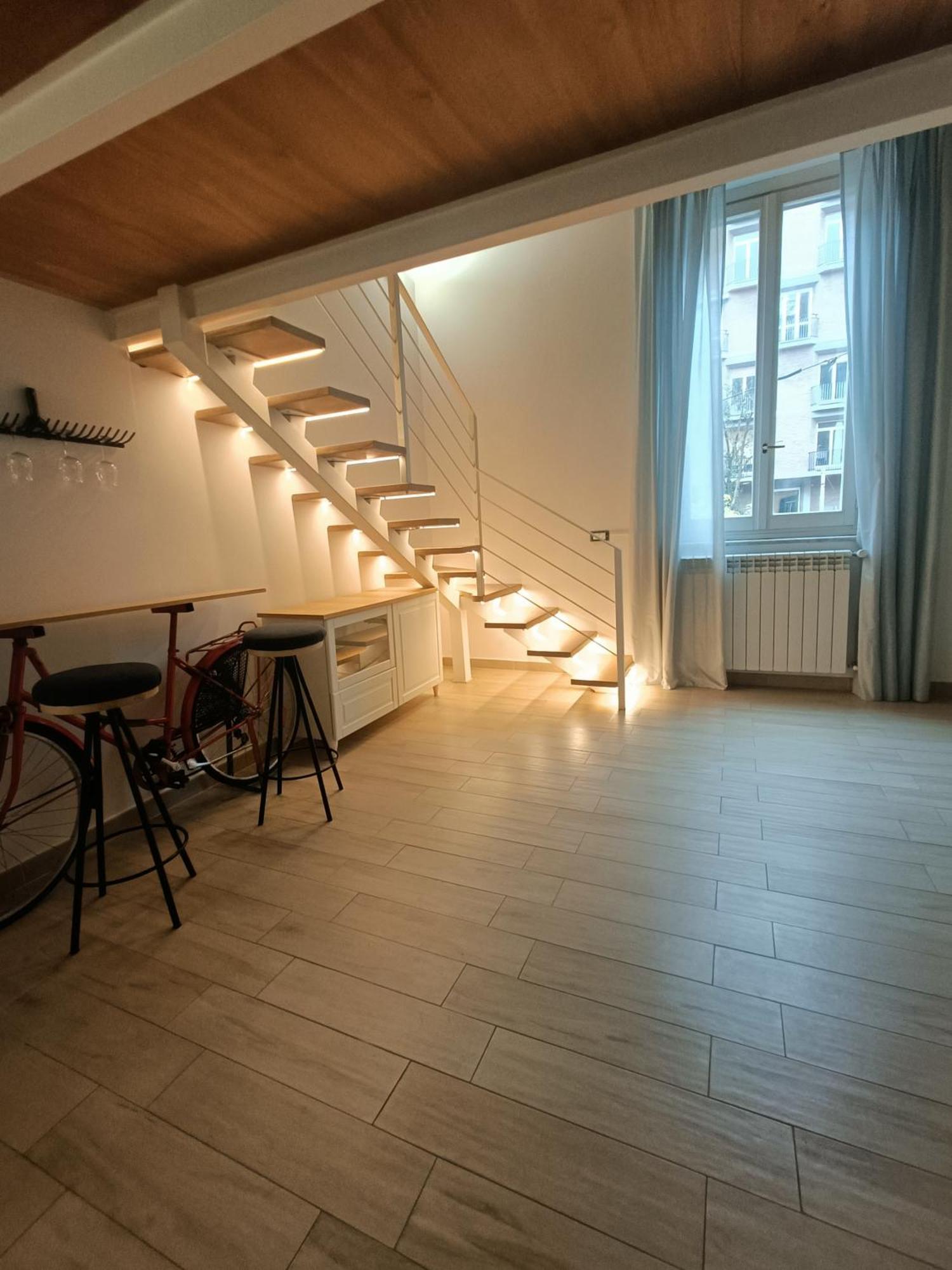 Trastevere In Loft Lägenhet Rom
